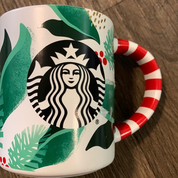 Starbucks Other - Starbucks coffee mug with candy cane bars